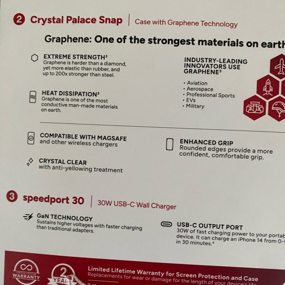 ZAGG mophie New Phone Essentials Kit 360 Screen Protection 30W Wall Charger - Picture 16 of 16
